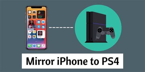 How do you mirror iPhone to PS4?